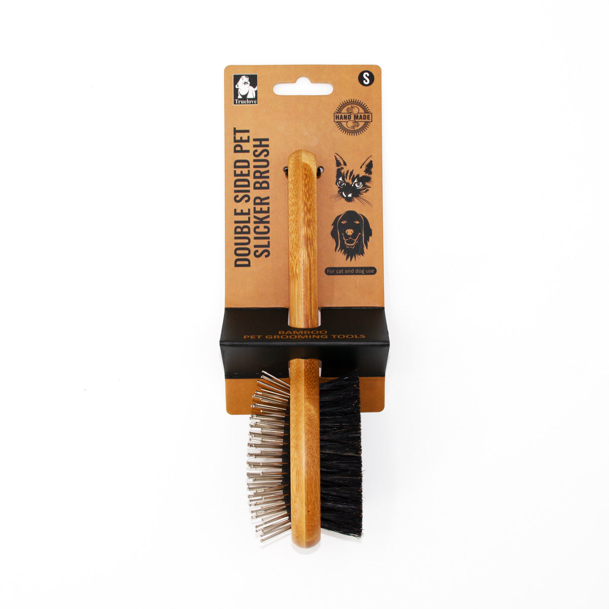 Truelove Double Sided Slicker Cat & Dog Brush