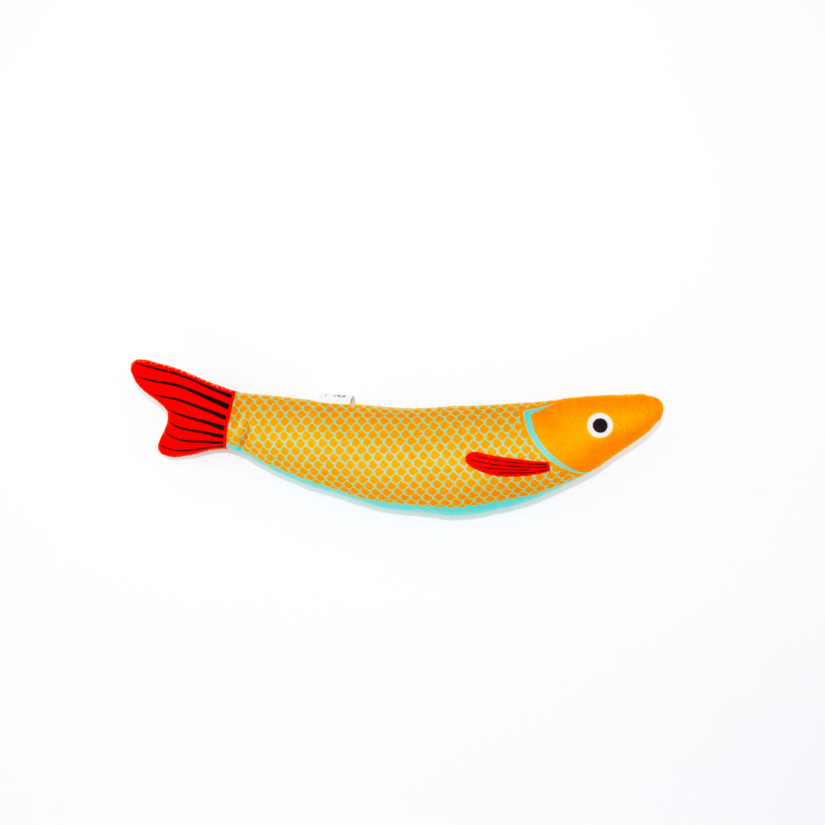 Yellow Hairtail Fish Catnip Cat Toy